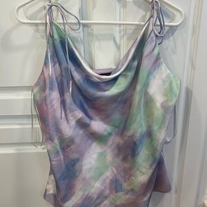 Skies Are Blue Pastel Tie-Dye Camisole
